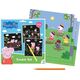 Dodo ZDRAPKA ARTYSTYCZNA ŚWINKA PEPPA MALOWANIE METODĄ SCRATCH DLA NAJMŁODSZYCH