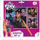 Dodo ZDRAPKA ARTYSTYCZNA MY LITTLE PONY ZESTAW DO MALOWANIA METODĄ SCRATCH