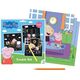 Dodo ZDRAPKA ARTYSTYCZNA ŚWINKA PEPPA 3 KOLOROWE KARTKI MALOWANIE METODĄ SCRATCH