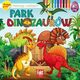 Ranok Park dinozaurów. Koloruję i naklejam