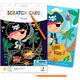 Dodo ZDRAPKA ARTYSTYCZNA PIRAT MALOWANIE METODĄ SCRATCH DLA NAJMŁODSZYCH
