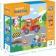 GRA MAGNETYCZNA EDUKACYJNA "TRANSPORT" 36 MAGNESÓW TABLICA MAGNETYCZNA