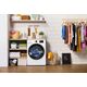 Gorenje Washing machine | WPNEI82A1SWIFI | Energy efficiency class A | Front loading | Washing capacity 8 kg | 1200 RPM | Depth 55 cm | Width 60 cm | Display | LED | Steam function | White