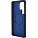 Etui Mercedes Silicone Contrasted Curves  MagSafe do Samsung Galaxy S25 Ultra czarny