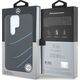 Etui Mercedes Silicone Contrasted Curves  MagSafe do Samsung Galaxy S25 Ultra czarny
