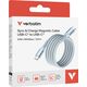 Verbatim 31852 kabel USB USB 2.0 1,2 m USB C Niebieski