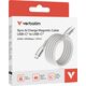 Verbatim 31854 kabel USB USB 2.0 1,2 m USB C Szary