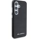 Karl Lagerfeld Saffiano Full Wrapped Elongated Metal Logo MagSafe Case for Samsung Galaxy S25 Black
