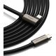 Kabel kątowy USB-C / USB-C Ringke USB 3.2 Gen 2x2 USB-C 90 Degree Cable PD 240W 200cm Black