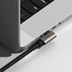 Kabel kątowy USB-C / USB-C Ringke USB 3.2 Gen 2x2 USB-C 90 Degree Cable PD 240W 100cm Black
