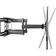 Eaton Eaton Tripp Lite Series TV Wall Mount Outdoor Full-Motion with Fully Articulating Arm for 37" to 80" Flat-Screen Displays - Klammer - Voll beweglich - fur TV / Bildschirm - Stahl - Schwarz - Bildschirmgrosse: 94-203 cm (37"-80") - Montageschnittste