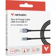 Verbatim 31843 kabel USB USB 2.0 1,2 m USB A USB C Czarny