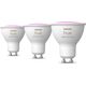 Signify Philips Hue White & Col. Amb. GU10 Dreierpack 3x350lm