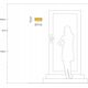 Kinkiet Philips WALL LIGHT BUSTAN 915005378301 LED 9W