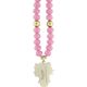 Hello Kitty Pearls and Beads Kitty Charm Phone Charm Pink