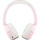Słuchawki nauszne Hello Kitty Face Logo   Bluetooth różowy