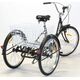 Enero Rower 3-kołowy 24" rehabilitacyjny 6-biegowy czarny