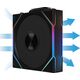 Lian Li UNI FAN TL Wireless Lüfter, ARGB, PWM - 120 mm, schwarz