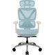 ThunderX3 XTC Ergonomischer Bürostuhl - weiß/blau
