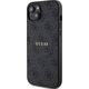 Guess Oryginalne Etui GUESS Hardcase GUHMP14SG4GFRK do iPhone 14 (Kompatybilny z Magsafe / 4G Ring classic logo / czarny)