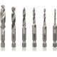 SMART365 kpl. wierteł gwintujących 1/4" hss m3-m10 [6 szt.]