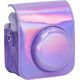Pokrowiec LoveInstant Futerał Etui Pokrowiec Do Fujifilm Instax Mini 12 / Fioletowy Błysk