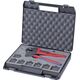 Knipex KNIPEX crimping system pliers 97 43 200, crimping pliers (red/blue, without crimping inserts, in a case)
