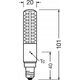 LEDVANCE LED slim lamp E14 827, dim. LEDTSLIM60DC7W827E14