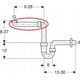 Geberit space-saving siphon 11/2" x 40 mm 151.107.11.1