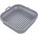 Wkłady silikonowe do frytkownicy 21x21 zestaw 2 sztuki forma do pieczenia Klausberg KB 7790