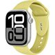 Crong Liquid - Pasek do Apple Watch 38/40/41/42mm (słomkowy)
