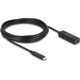 DeLOCK 80028 kabel USB 5 m USB C Czarny