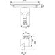 TECEdrainprofile drain, vertical, DN50 outlet, 673003