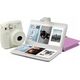 Pokrowiec LoveInstant Futerał Etui Pokrowiec Do Fujifilm Instax Mini 12 + Album Na 96 Zdjęć / Fioletowy Błysk