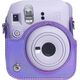 Pokrowiec LoveInstant Futerał Etui Pokrowiec Do Fujifilm Instax Mini 12 + Album Na 96 Zdjęć / Fioletowy Błysk