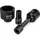 Zestaw nasadek udarowych głębokich 3/4" 14el. (6-kątnych) (17-65mm)