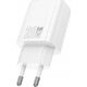 HOCO ładowarka sieciowa USB A + Typ C PD QC3.0 3A 20W N61 biała