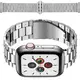 Bizon Strap Watch Aura Apple Watch 38/40/41mm silver