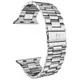 Bizon Strap Watch Aura Apple Watch 42/44/45/46/49 mm silver