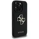 Guess Grained Big 4G Logo Small Classic Logo Apple iPhone 16 Pro Max black