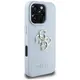 Guess Grained Big 4G Logo Small Classic Logo Apple iPhone 16 Pro Max blue
