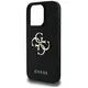 Guess Grained Big 4G Logo Small Classic Logo Apple iPhone 16 Pro black