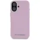 Karl Lagerfeld Saffiano Full Wrapped Elongated Metal Logo MagSafe Apple iPhone 16 pink