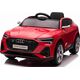 Ramiz Auto na akumulator Audi E-Tron Sportback Czerwony