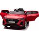 Ramiz Auto na akumulator Audi E-Tron Sportback Czerwony