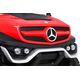 Pojazd Mercedes BENZ UNIMOG Czerwony