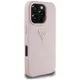 Guess Hot Stamp 4G Pattern Triangle Metal Logo Apple iPhone 16 Pro pink