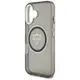 Guess IML Metal Mountain Logo MagSafe Apple iPhone 16 black