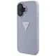Guess Hot Stamp 4G Pattern Triangle Metal Logo Apple iPhone 16 purple