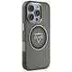 Guess IML Metal Mountain Logo MagSafe Apple iPhone 16 Pro black